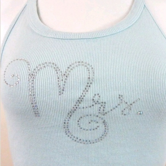 Betsey Johnson Mrs. Rhinestoned Tank - Picture 5 of 5